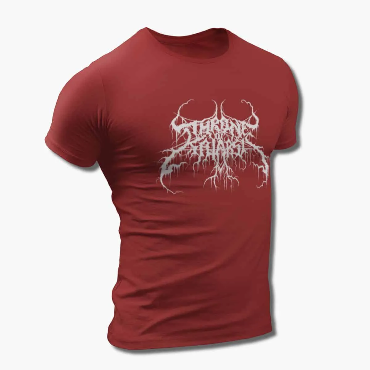 Throne of Katarsis Band T-Shirt, Throne of Katarsis Logo T-Shirt, Black Metal Merch