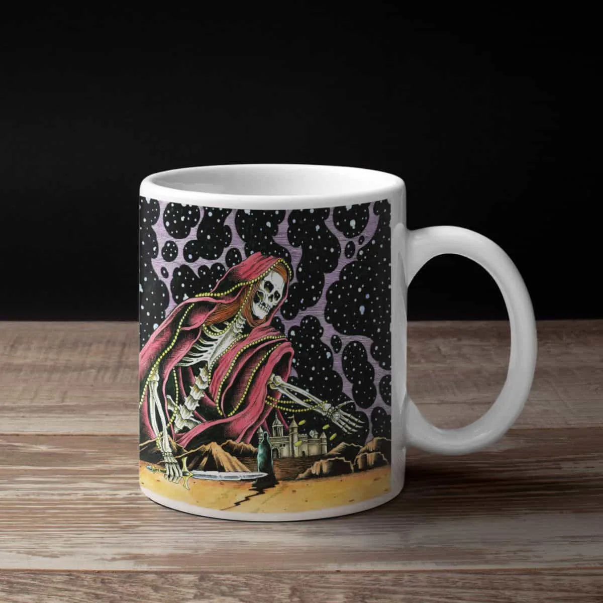 Throne Of Saturn Band Coffee Mug, Throne Of Saturn Artwork Mug