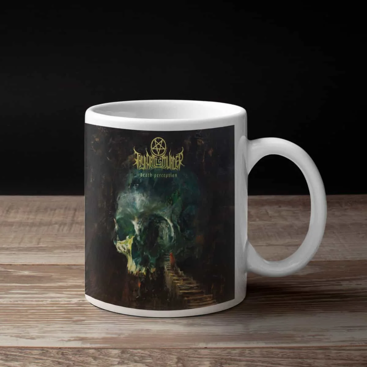 Thy Art Is Murder Coffee Mug, Thy Art Is Murder Death Perception Coffee Mug