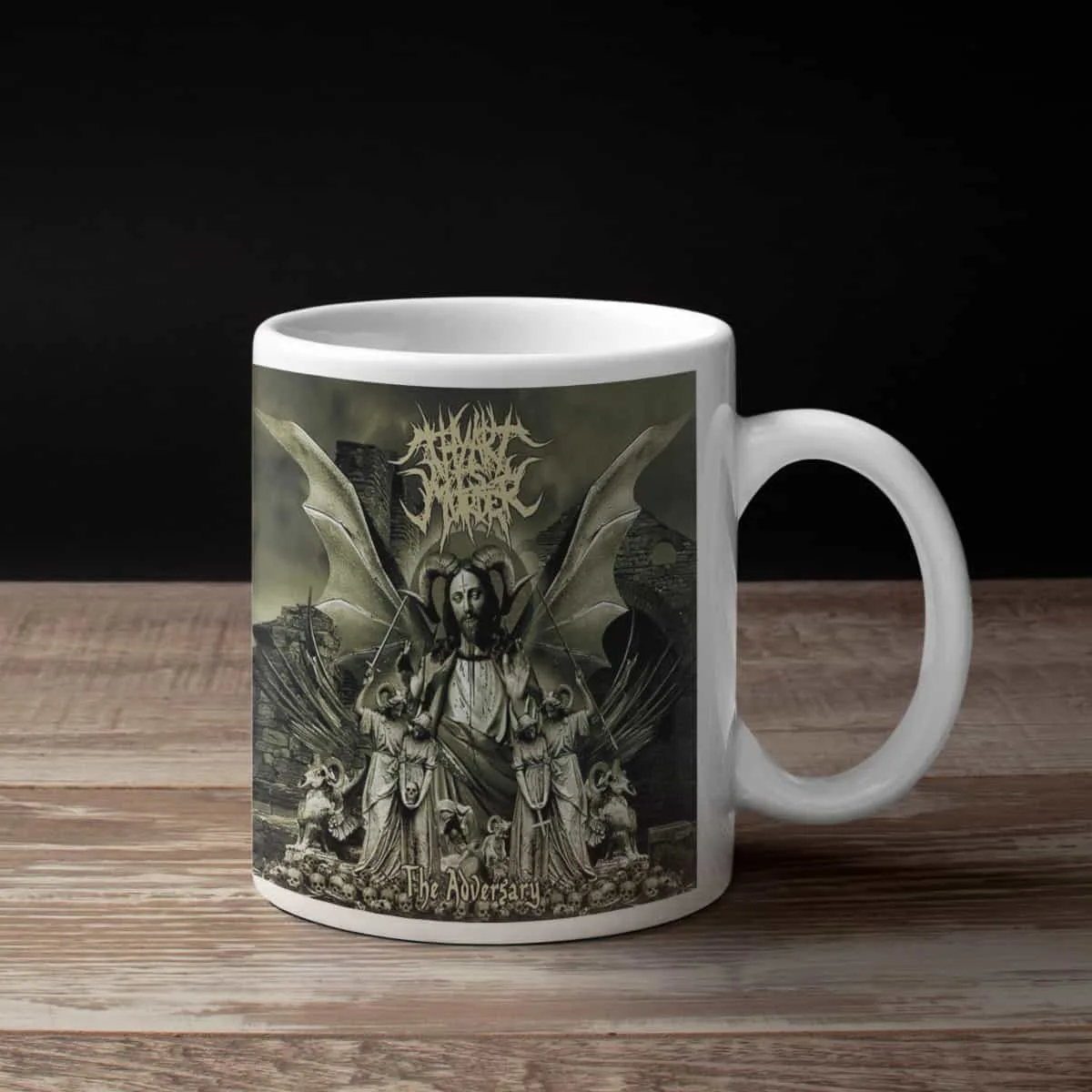Thy Art Is Murder Coffee Mug, Thy Art Is Murder The Adversary Coffee Mug