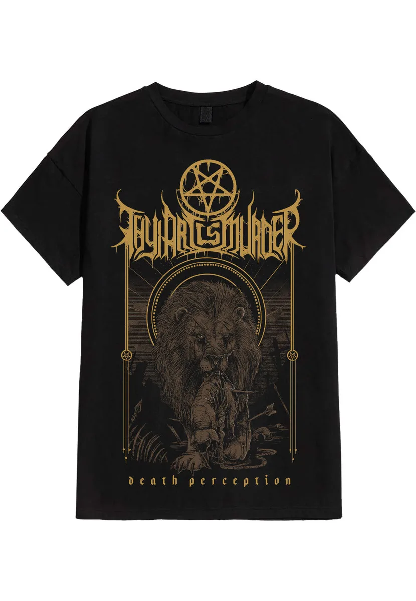 Thy Art Is Murder Death Perception Lion T-Shirt
