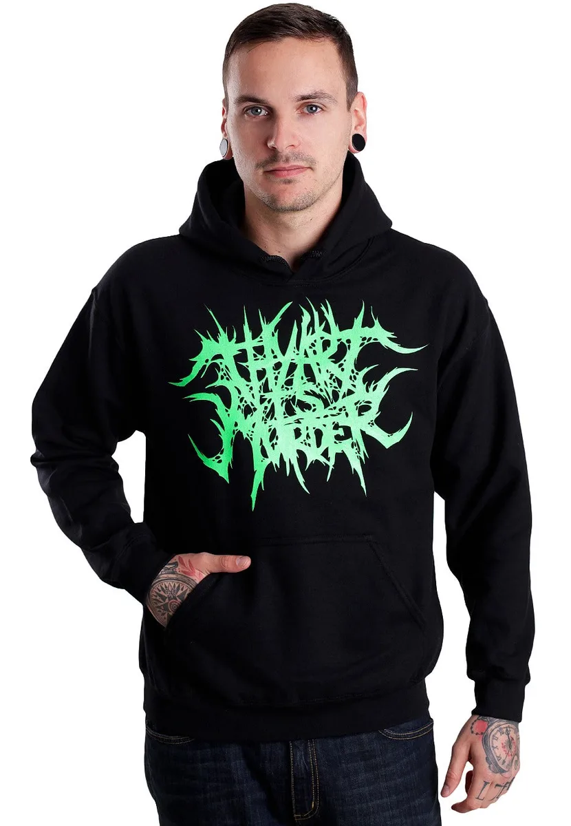 Thy Art Is Murder Logo Strain Hoodie