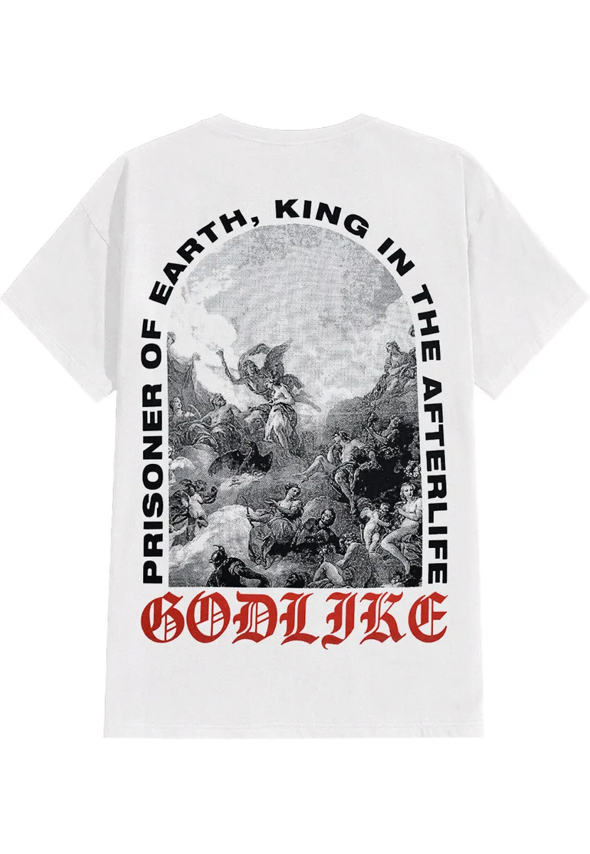 Thy Art Is Murder Prisoner Of Earth White T-Shirt