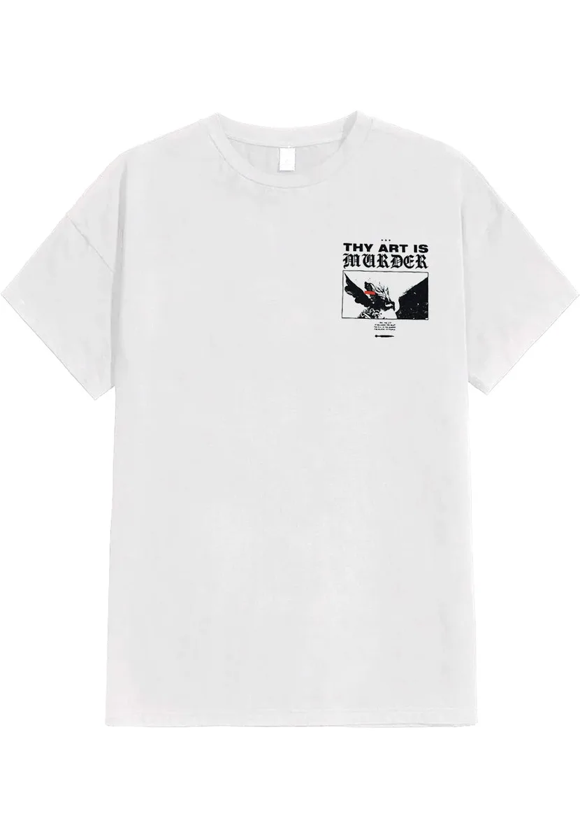 Thy Art Is Murder Prisoner Of Earth White T-Shirt
