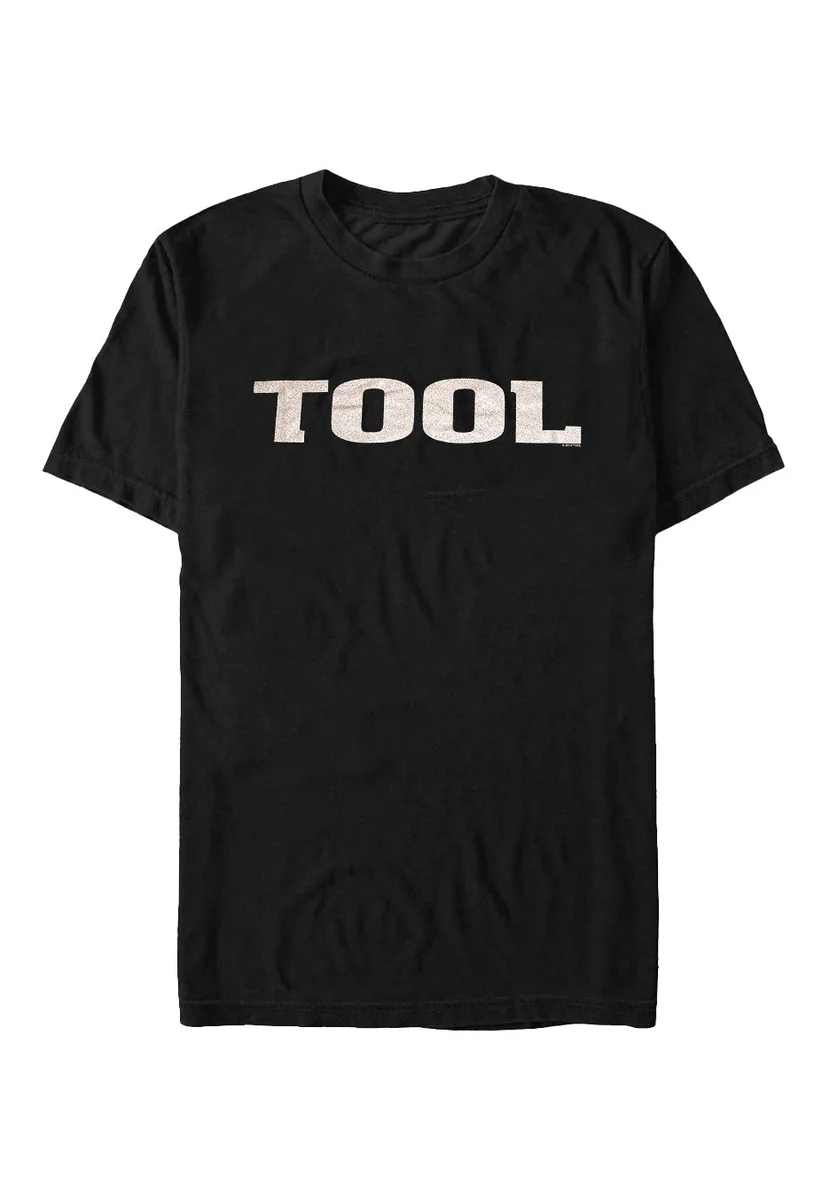 Tool Metallic Silver Logo (Sleeve Print) T-Shirt