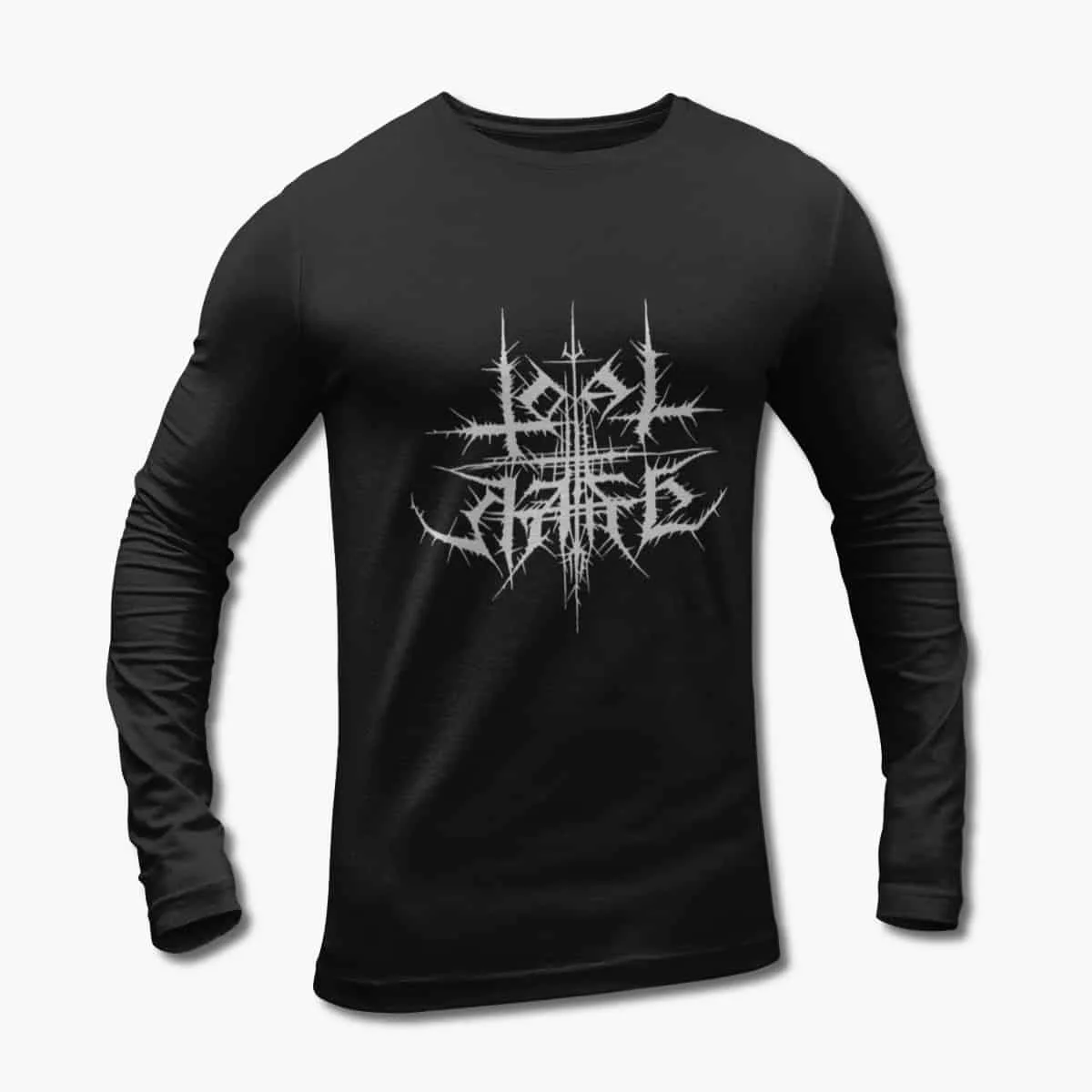 Total Hate Long Sleeve T-Shirt, Total Hate Logo Black Longsleeve T-Shirt, Black Metal Merchandise