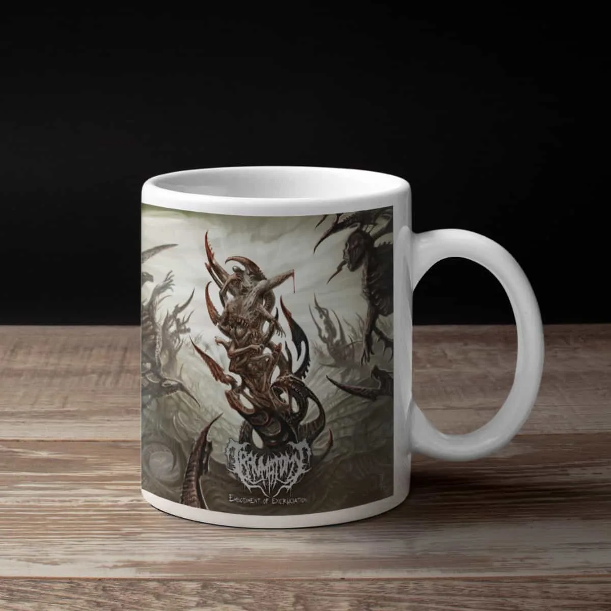 Traumatomy Coffee Mug, Traumatomy Embodiment Of Excruciation Mug