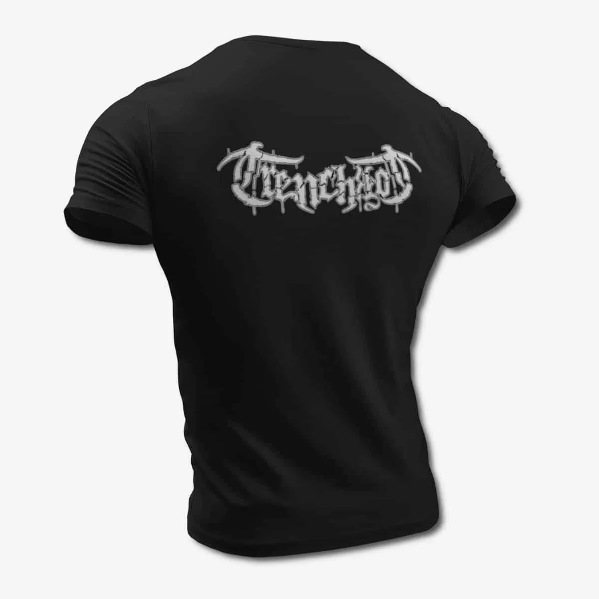 TrenchRot T-Shirt, TrenchRot Logo Black T-Shirt, Death Metal Merchandise
