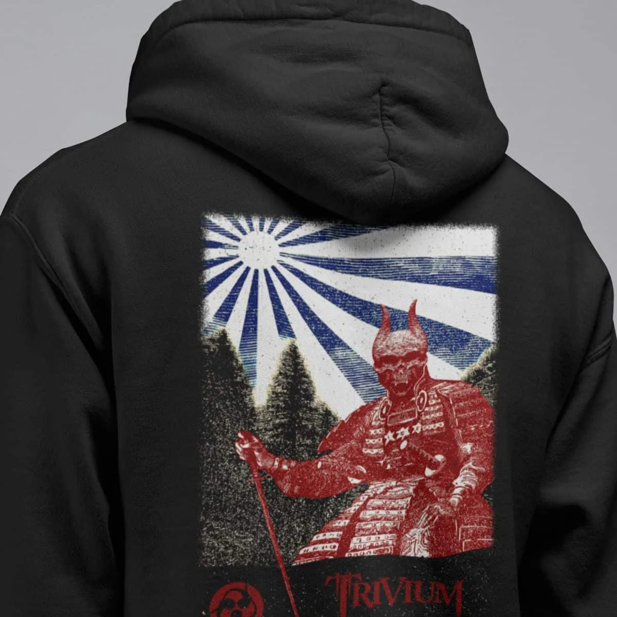 Trivium Band Hoodie, Trivium Artwork Hooded Sweatshirt, Metalcore, Thrash, Heavy Metal Merch