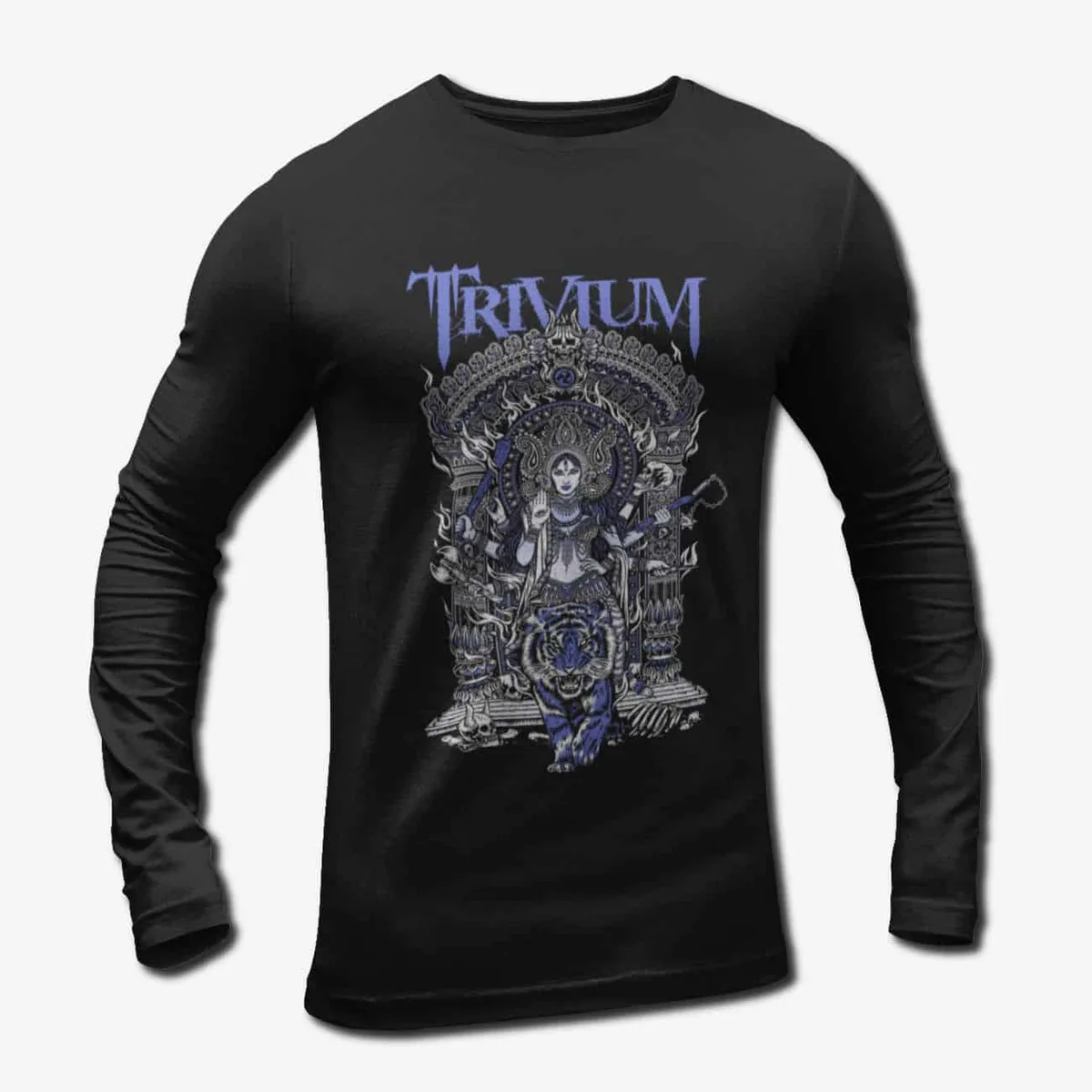 Trivium Band Long Sleeve T-Shirt, Trivium Artwork Longsleeve Tee, Metalcore, Thrash, Heavy Metal Merch