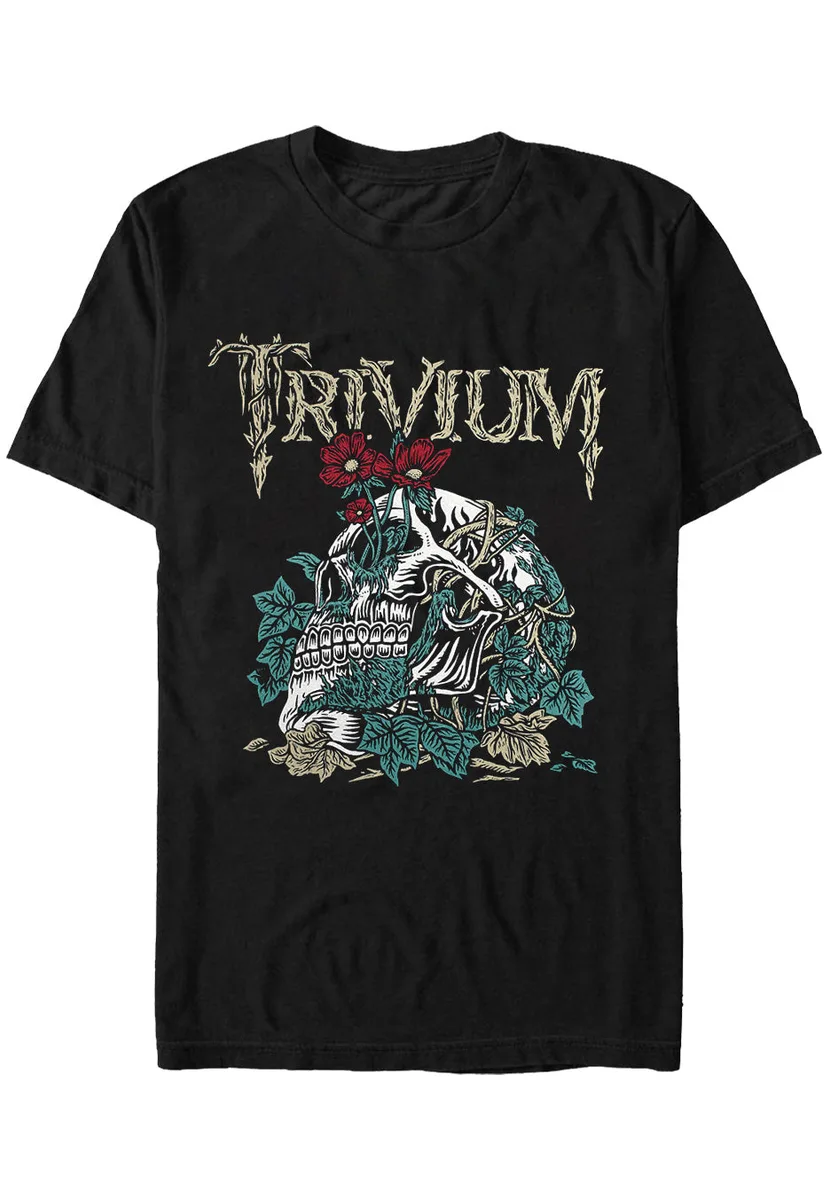 Trivium Skelly Flower T-Shirt