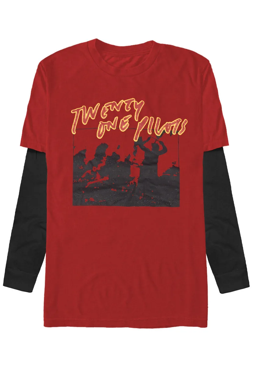 Twenty One Pilots Live Scribble Long Sleeve