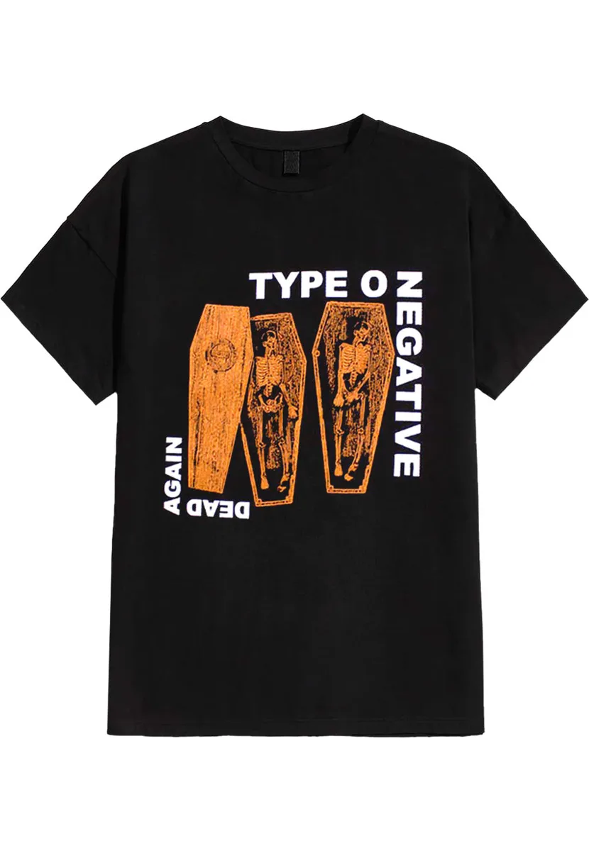 Type O Negative Dead Again (Back Print) T-Shirt