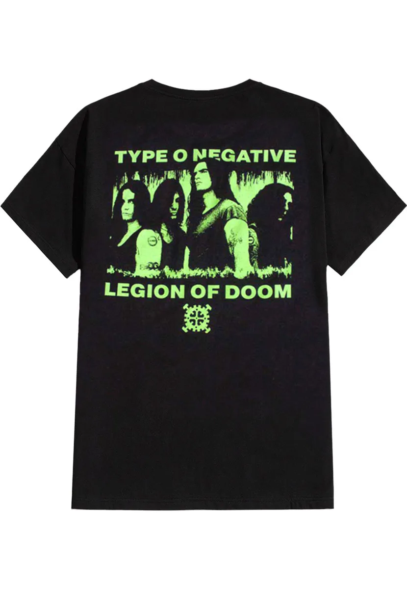 Type O Negative Legion of Doom (Back Print) T-Shirt