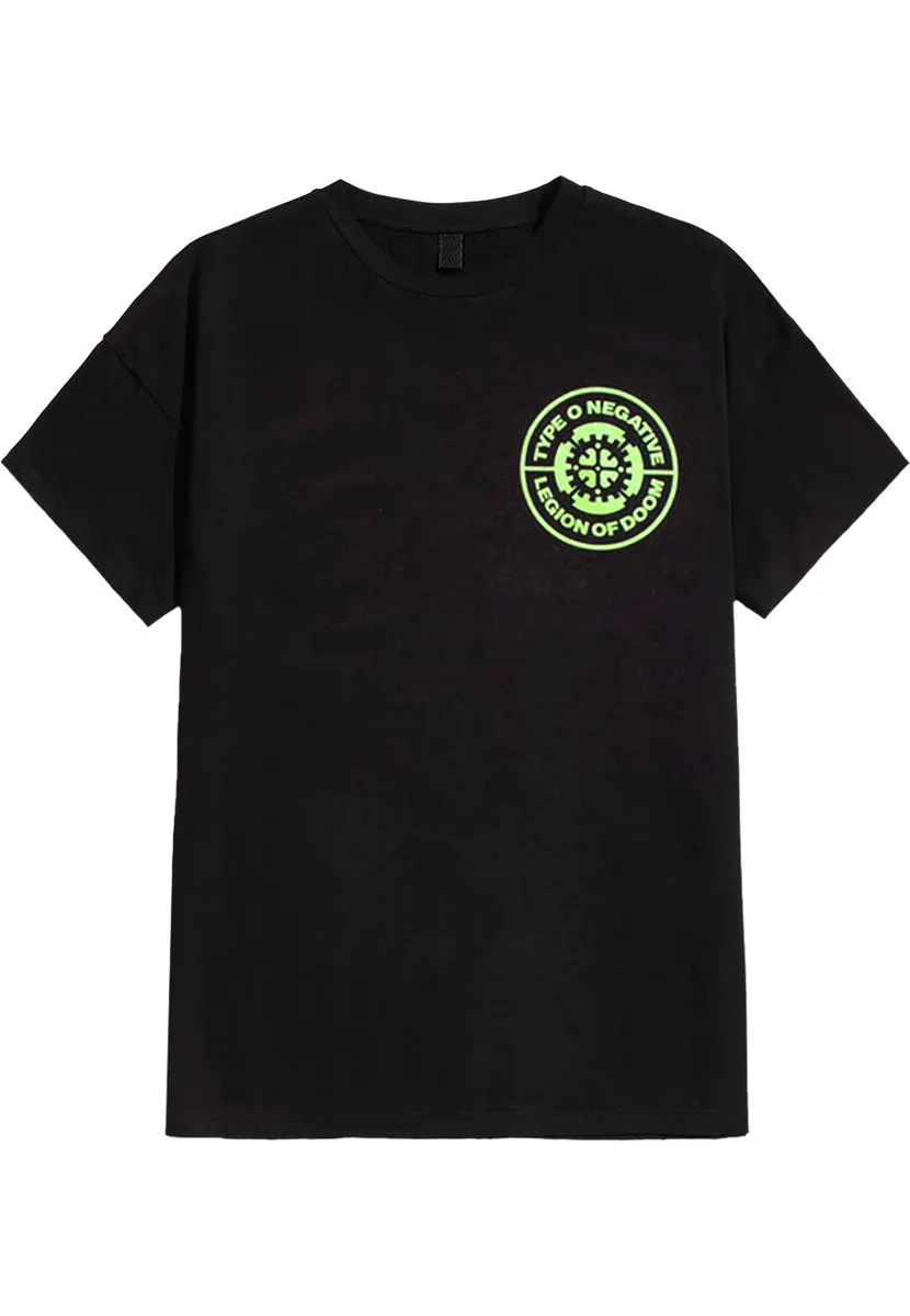 Type O Negative Legion of Doom (Back Print) T-Shirt