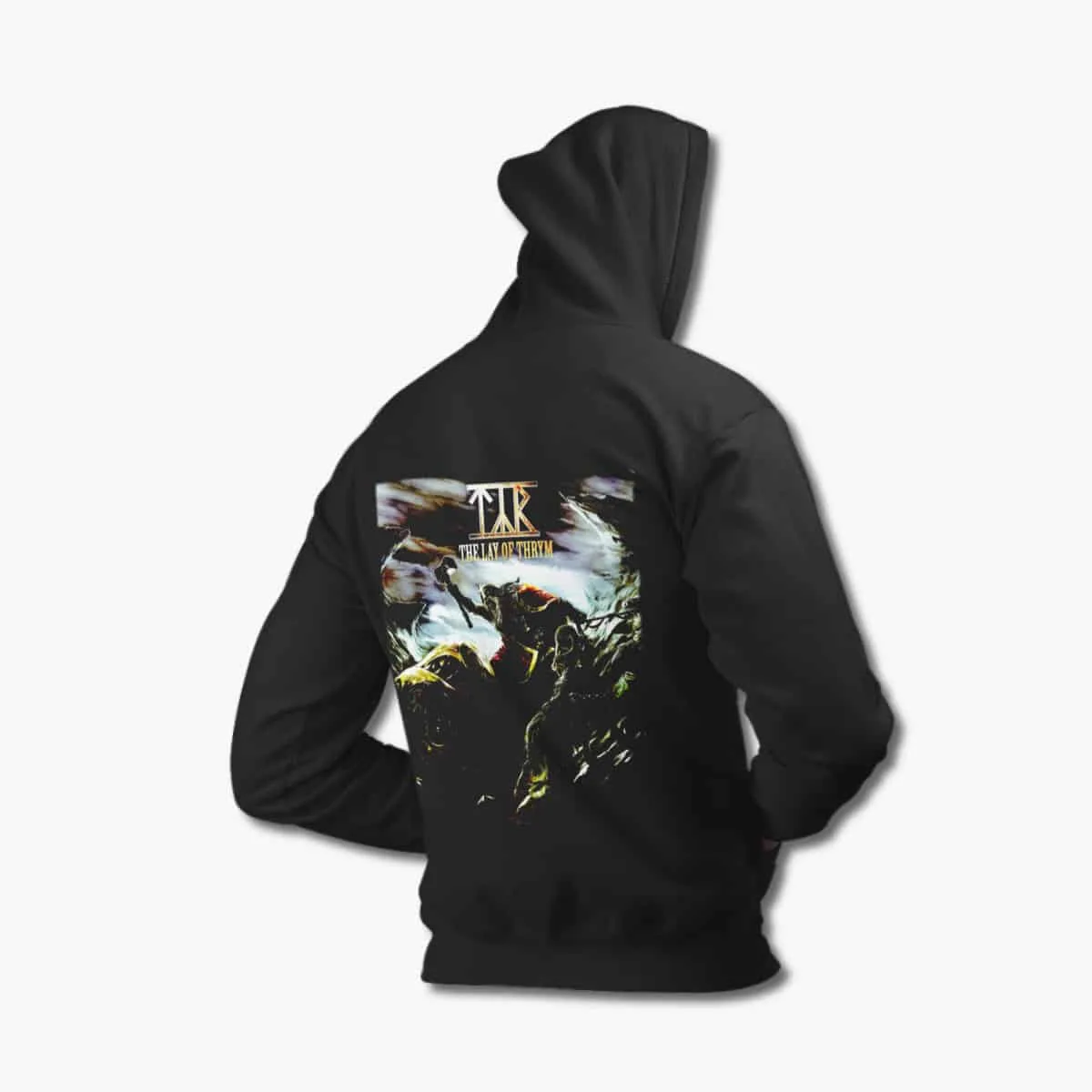 Tyr Hoodie, Týr The Lay of Thrym Black Hoodie, Folk Metal Merchandise