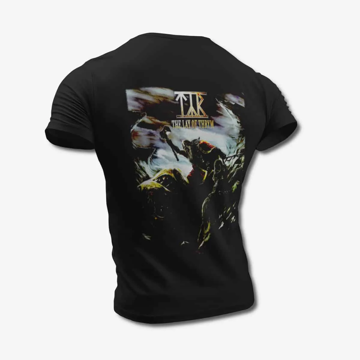 Tyr T-Shirt, Týr The Lay of Thrym Black T-Shirt, Folk Metal Merchandise