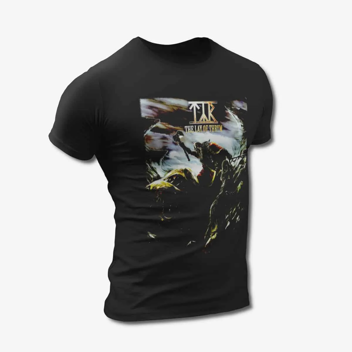 Tyr T-Shirt, Týr The Lay of Thrym Black T-Shirt, Folk Metal Merchandise