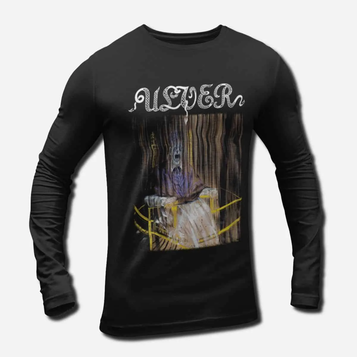 Ulver Band Long Sleeve T-Shirt, Ulver Sic Transit Gloria Mundi Longsleeve T-Shirt, Black Metal, Folk Metal, Ambient Metal Merch