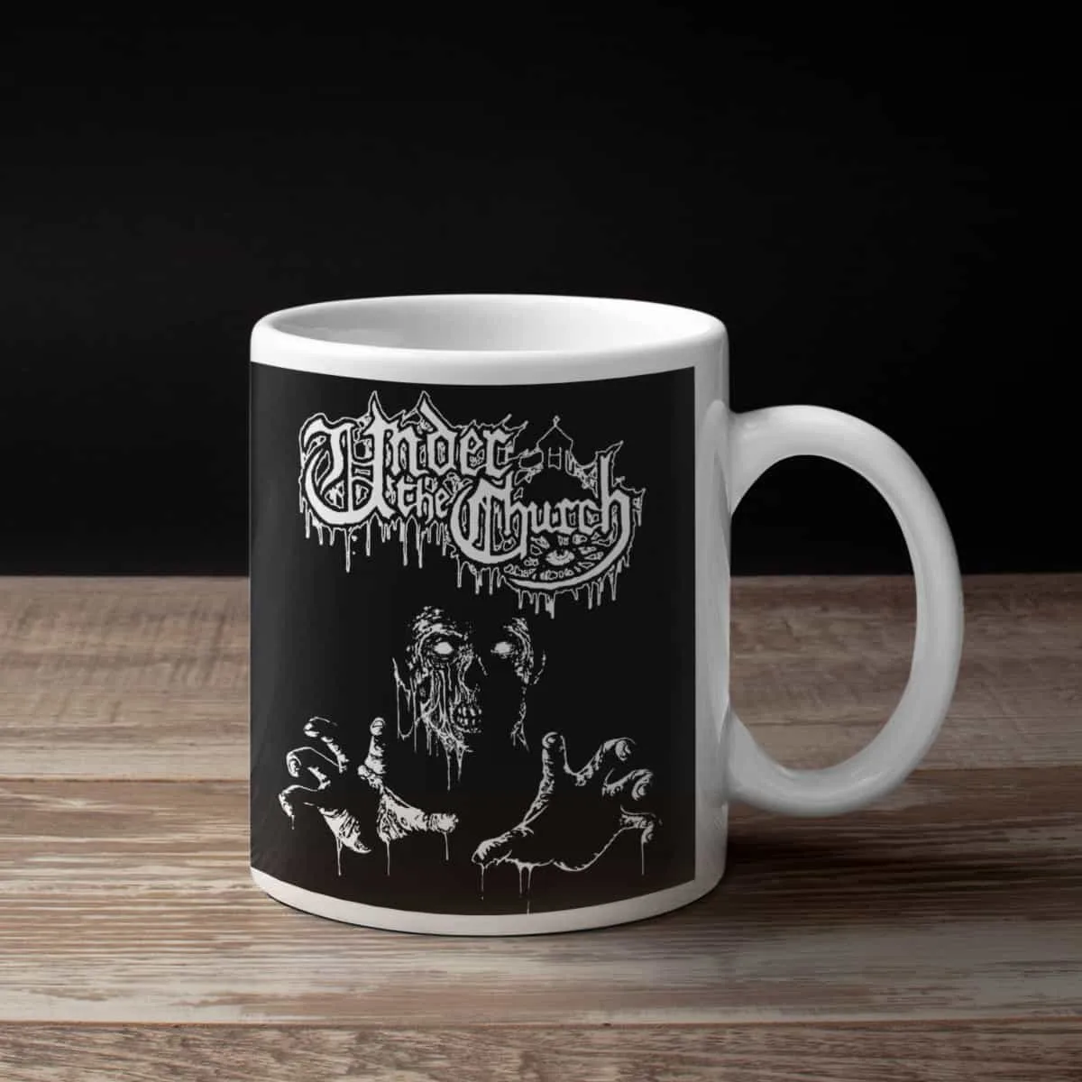 Under The Church Coffee Mug, Under The Church Artwork Coffee Mug