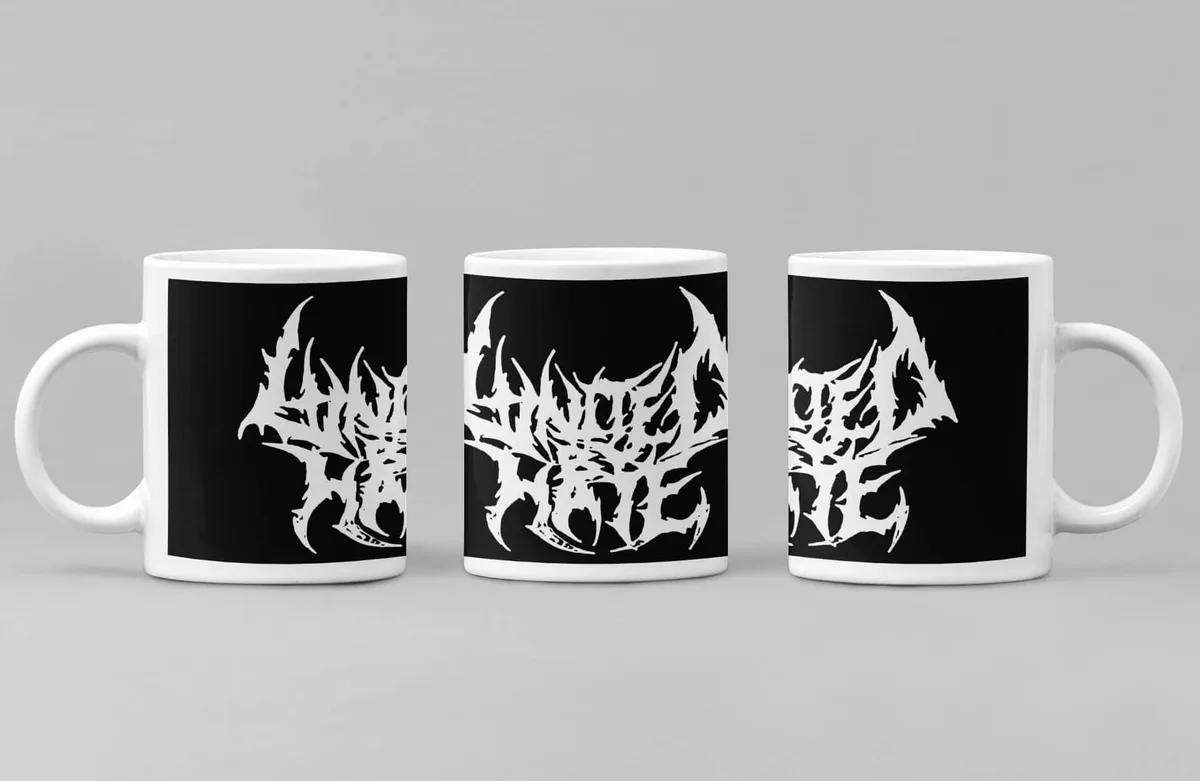 United by Hate Coffee Mug, United by Hate Logo Coffee Mug