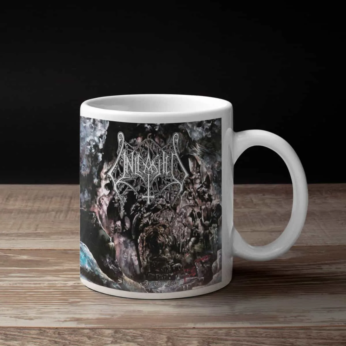Unleashed Coffee Mug, Unleashed Shadows in the Deep Coffee Mug