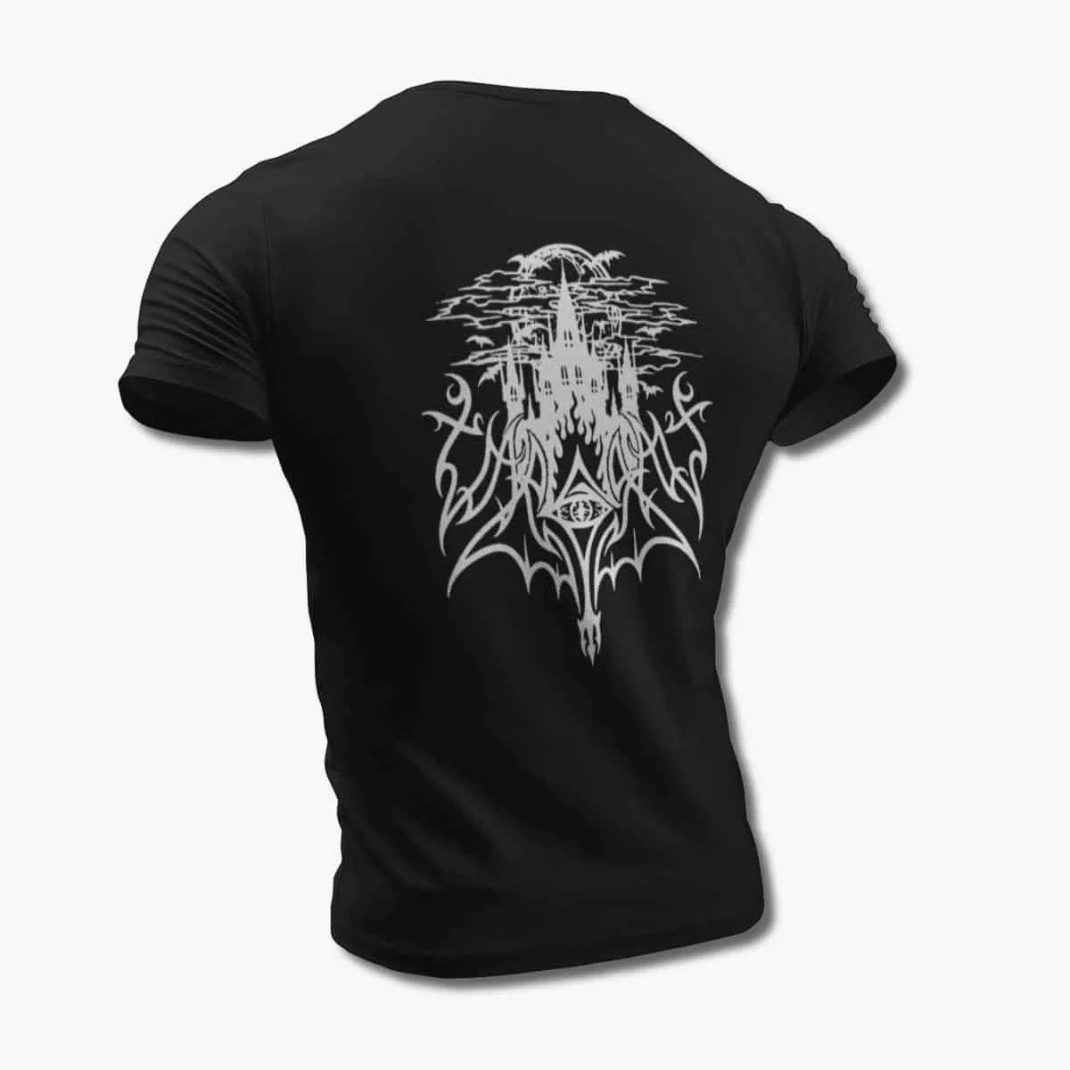Vargrav T-Shirt, Vargrav Logo Black T-Shirt, Black Metal Merchandise