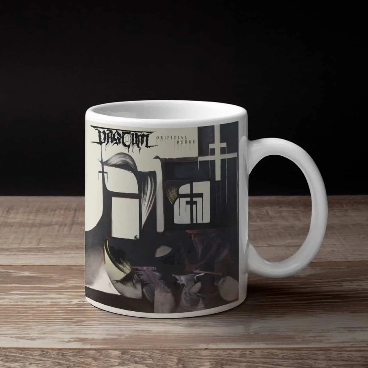 Vastum Band Coffee Mug, Vastum Orificial Purge Mug