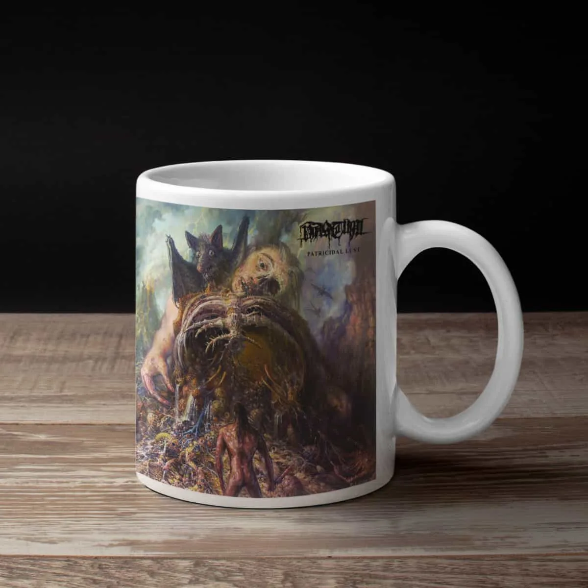 Vastum Coffee Mug, Vastum Patricidal Lust Coffee Mug
