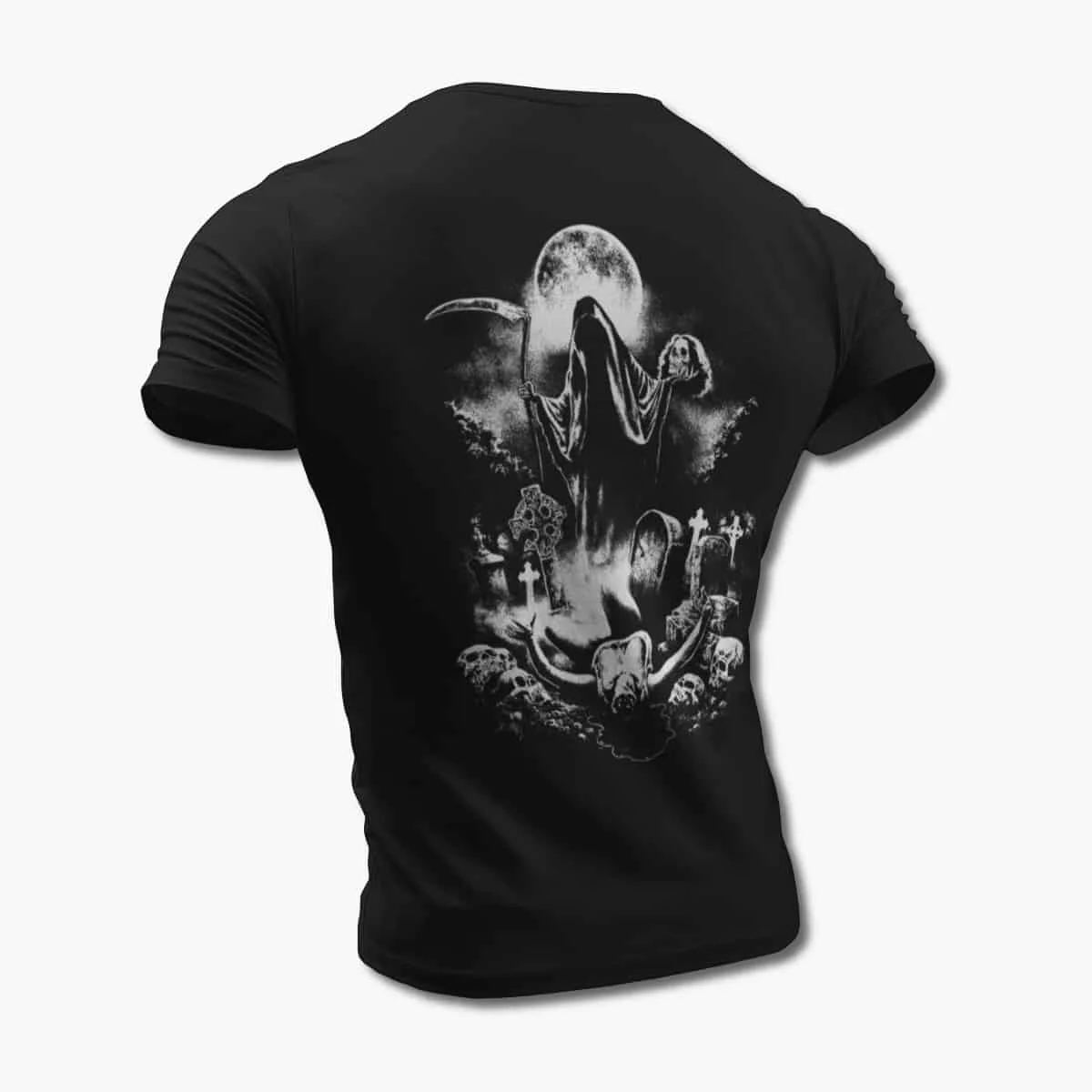 Vaultwraith T-Shirt, Vaultwraith Artwork Black T-Shirt, Black Metal Merchandise