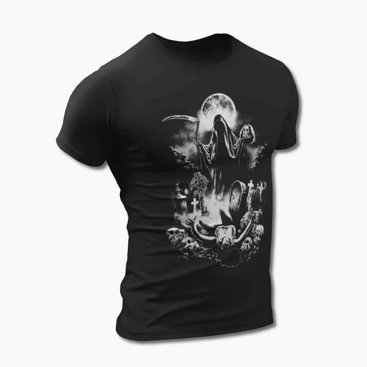 Vaultwraith T-Shirt, Vaultwraith Artwork Black T-Shirt, Black Metal Merchandise