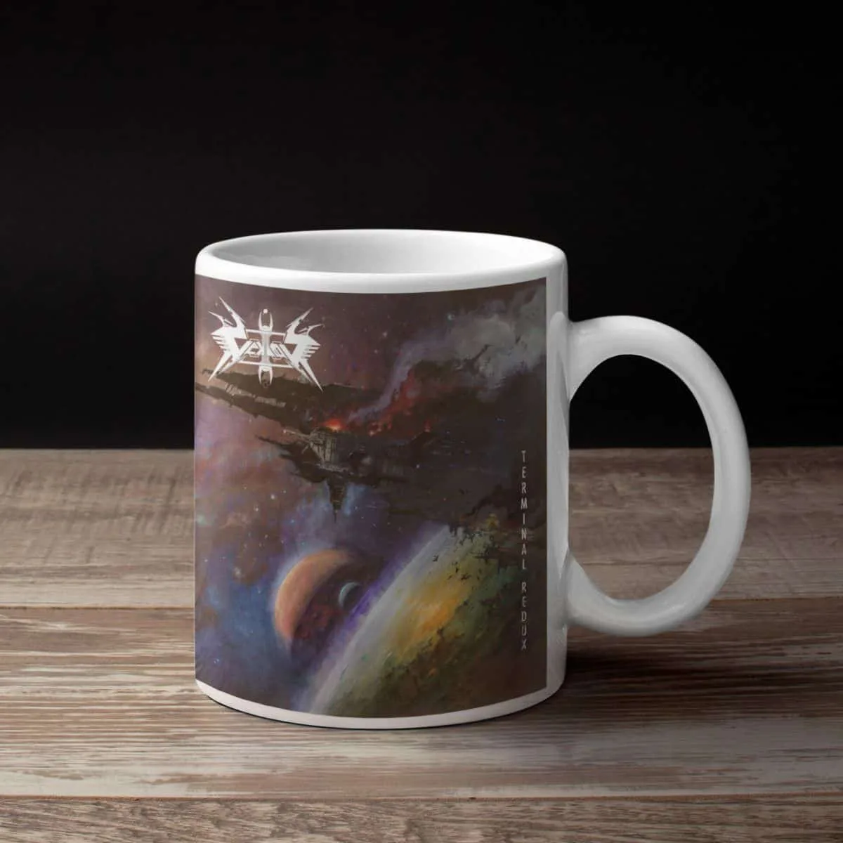 Vektor Band Coffee Mug, Vektor Terminal Redux Mug