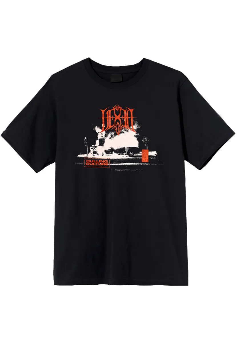Vexed Burning Car T-Shirt