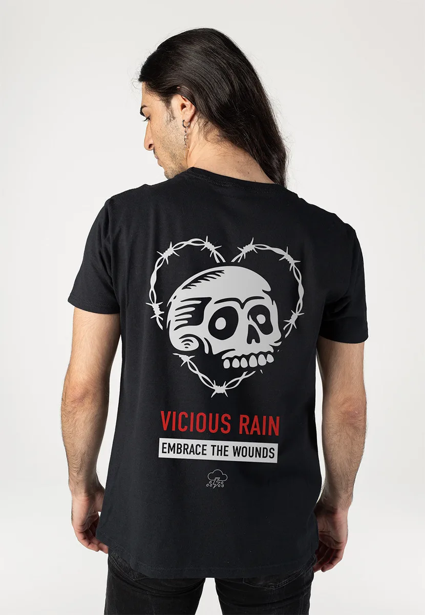 Vicious Rain Embrace The Wound T-Shirt