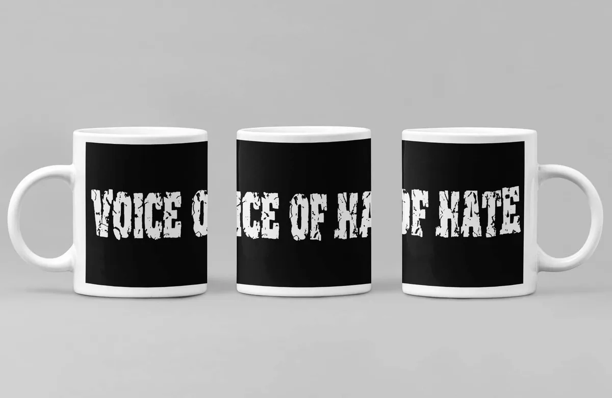 Voice of Hate Coffee Mug, Voice of Hate Logo Coffee Mug