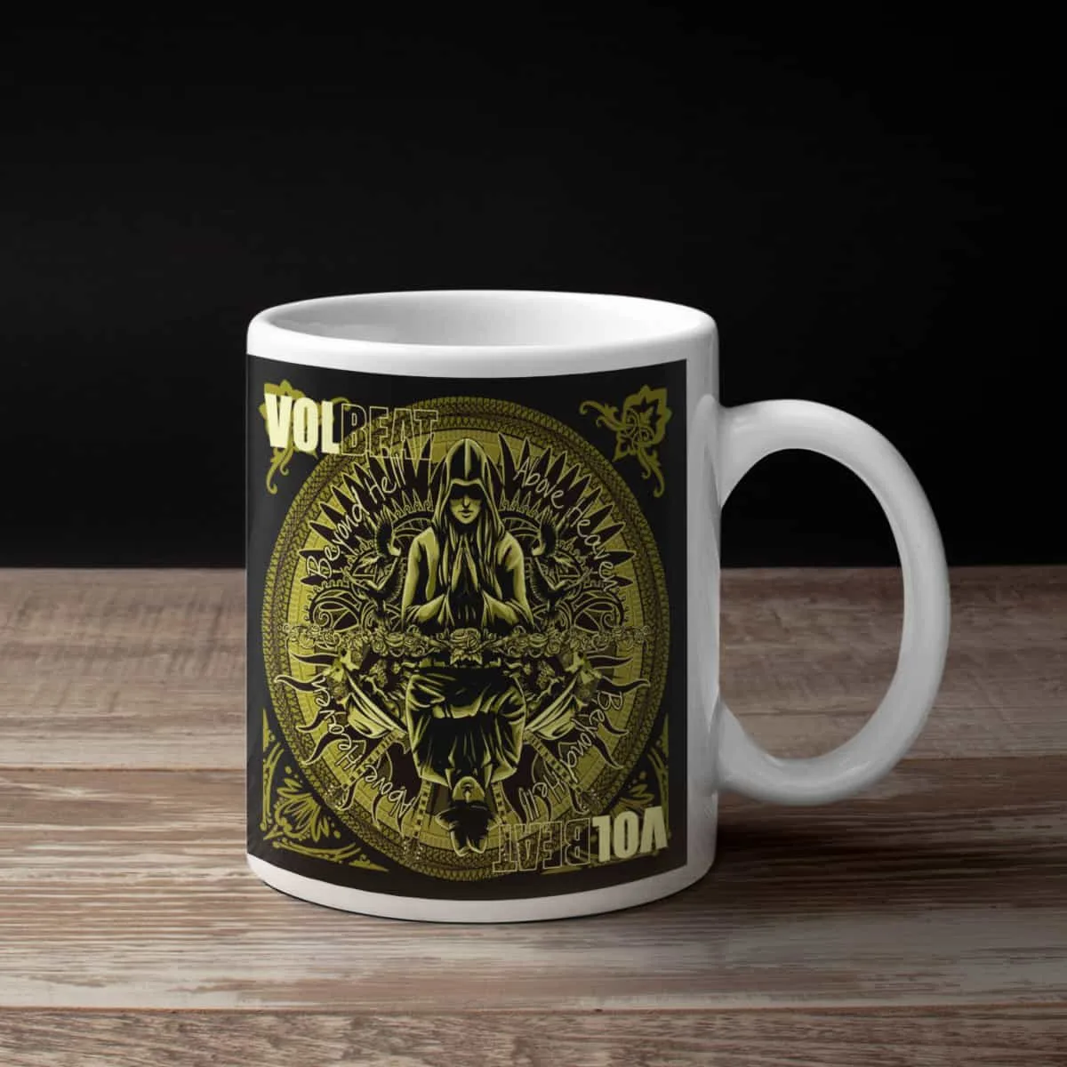 Volbeat Coffee Mug, Volbeat Beyond Hell Above Heaven Mug