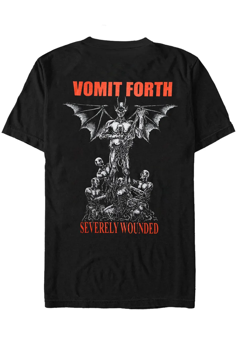 Vomit Forth Serverly Wounded T-Shirt