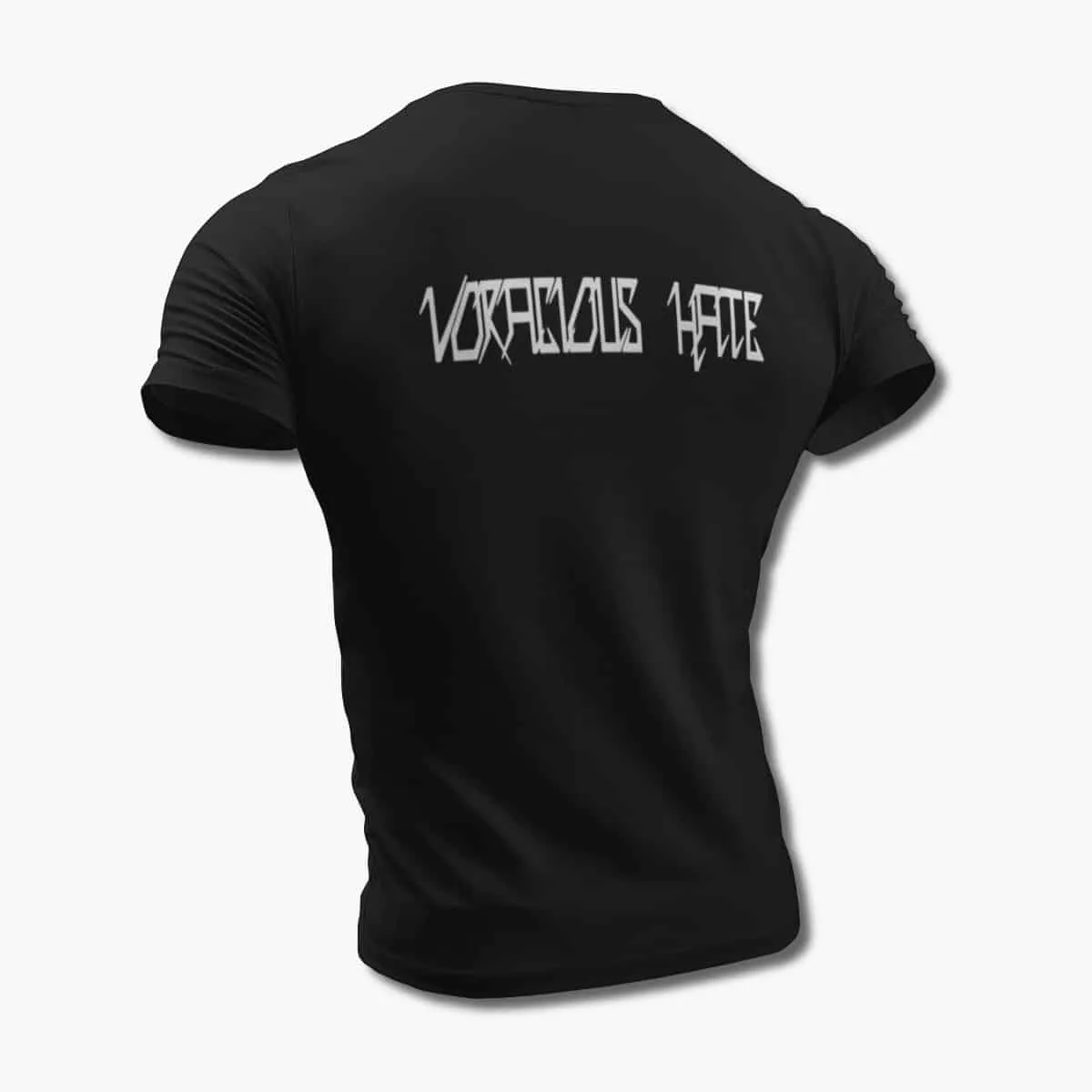 Voracious Hate T-Shirt, Voracious Hate Logo Black T-Shirt, Death Metal Merchandise