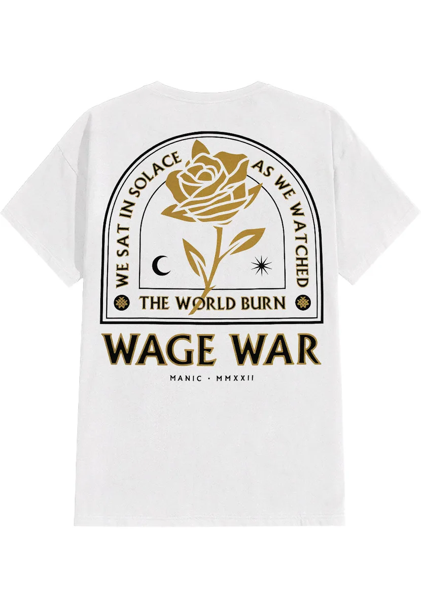 Wage War Solace White T-Shirt