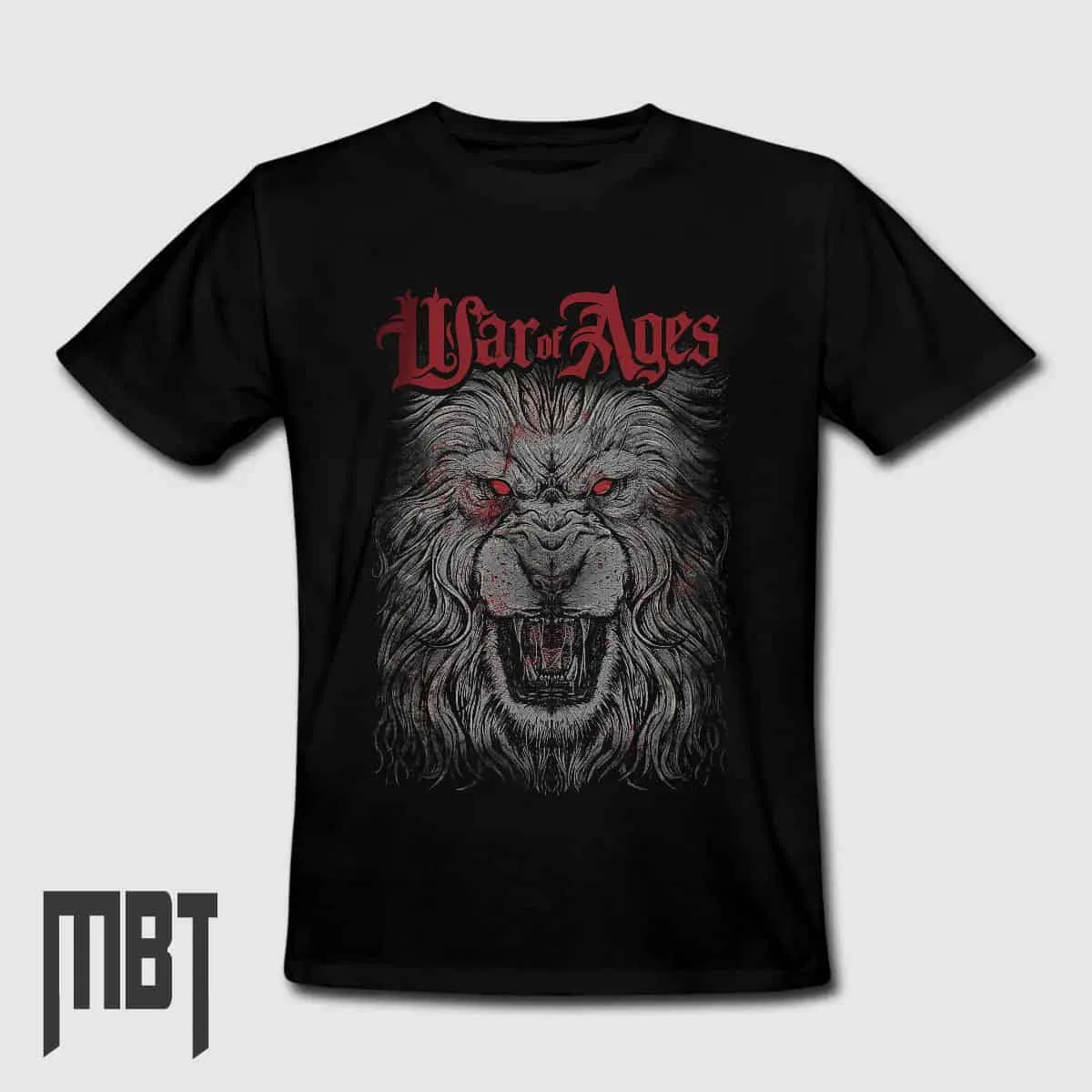 War of Ages T-Shirt, War of Ages Band T-Shirt