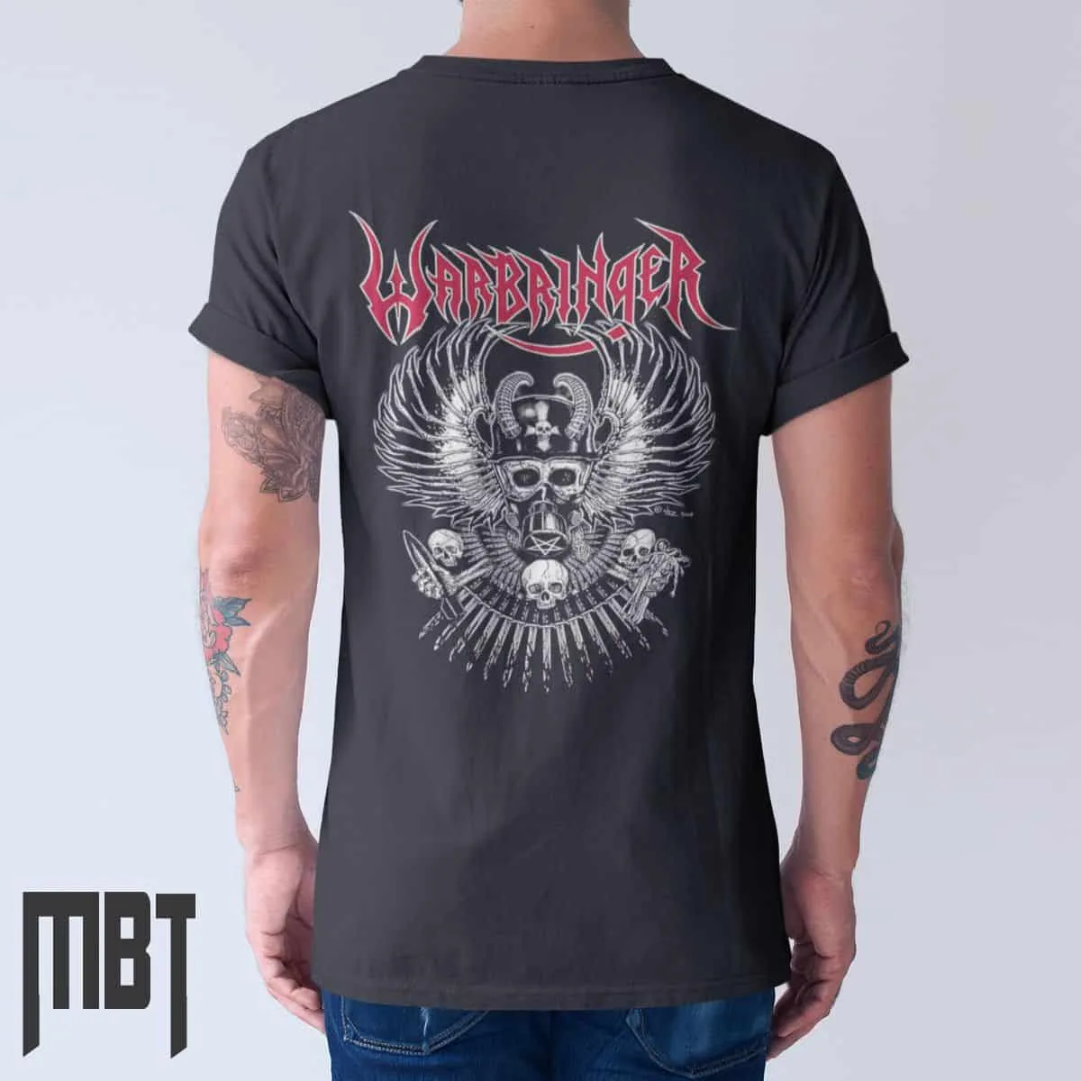 Warbringer T-Shirt, Warbringer Band Logo T-Shirt, Thrash Metal