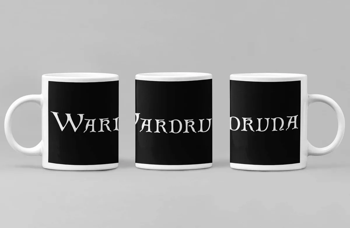 Wardruna Coffee Mug, Wardruna Logo Coffee Mug