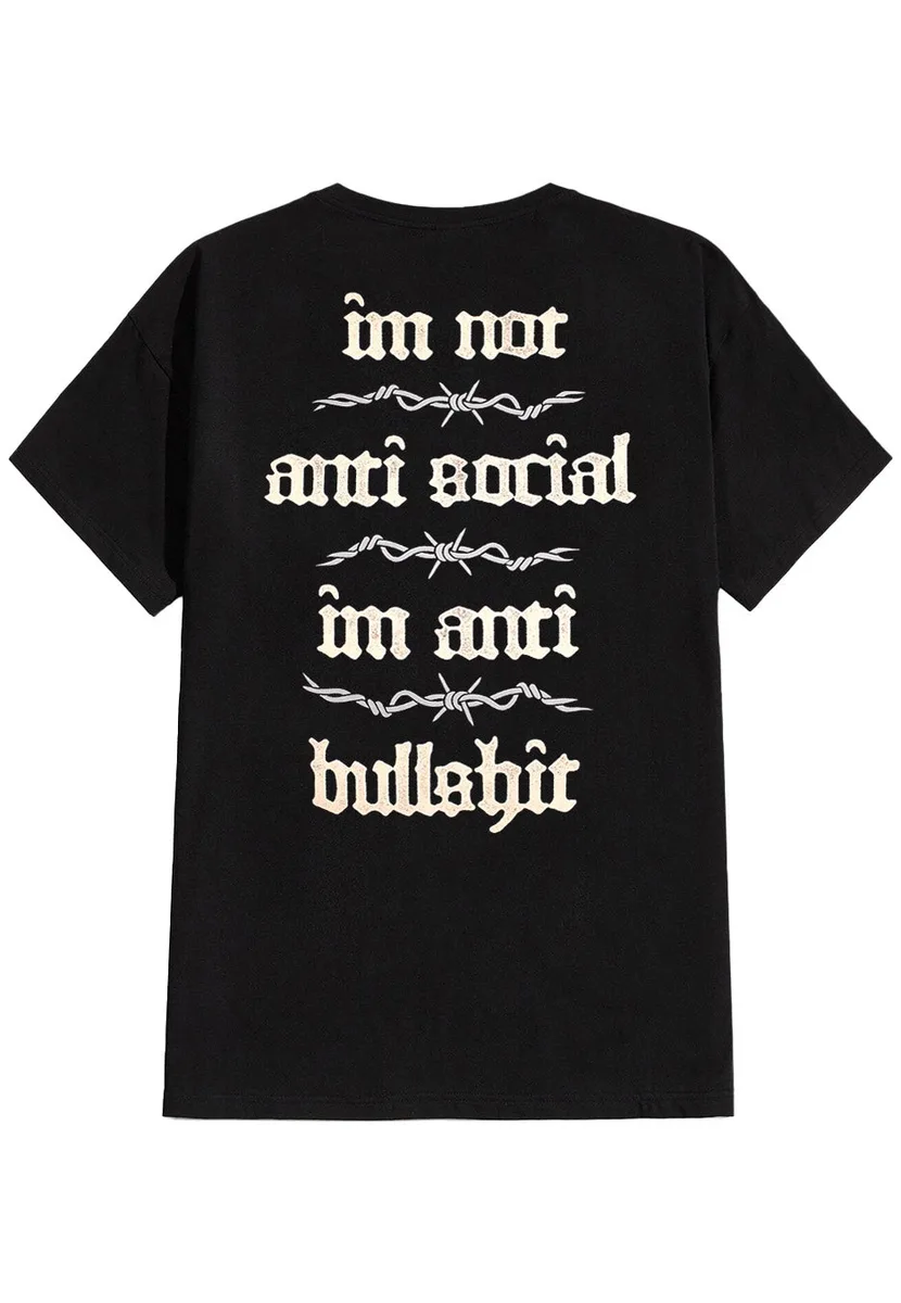While She Sleeps Anti Social Spider T-Shirt