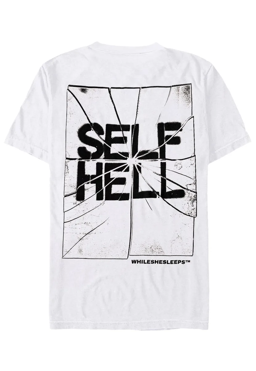 While She Sleeps Self Hell Smash White T-Shirt
