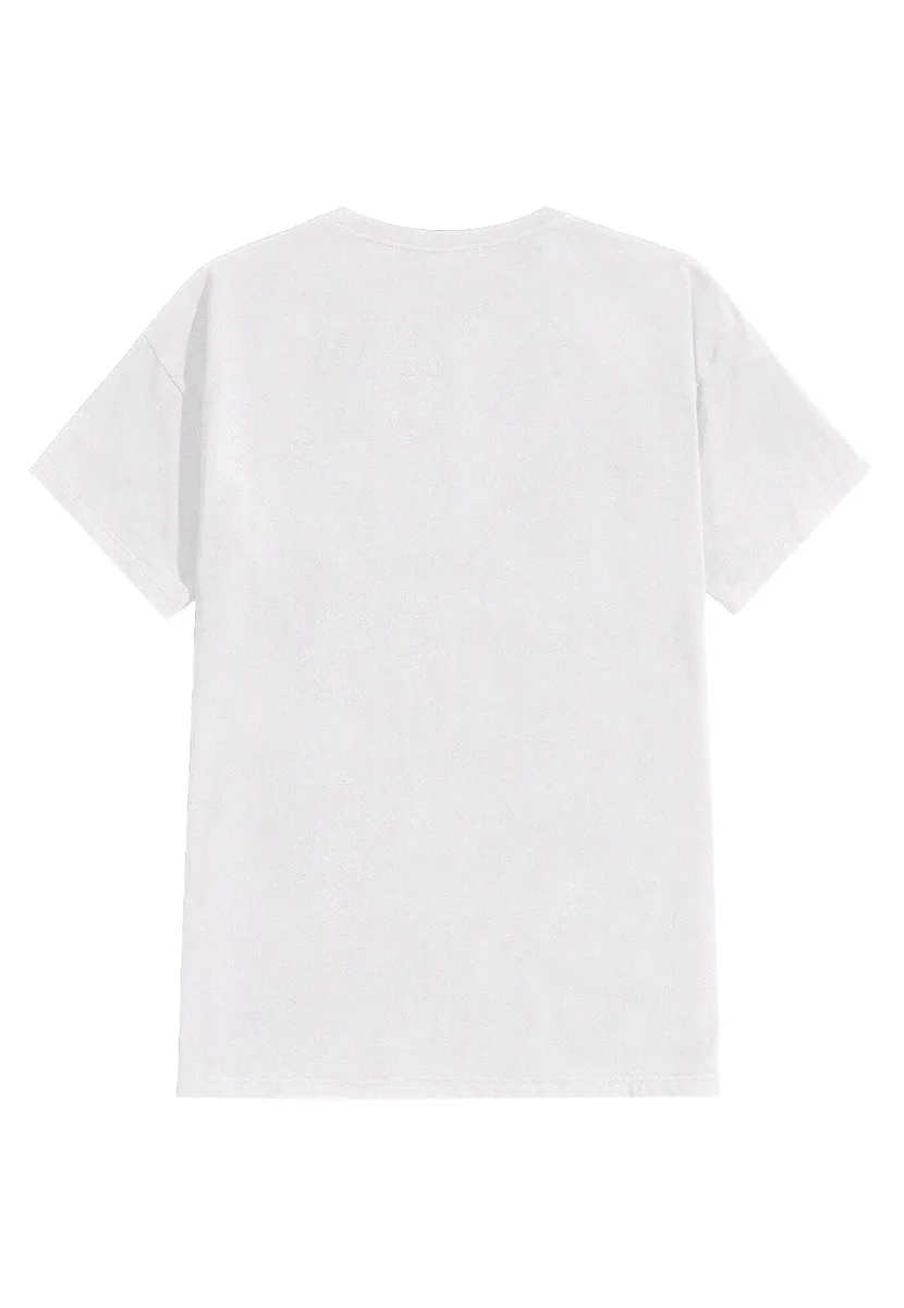 While She Sleeps Web White T-Shirt