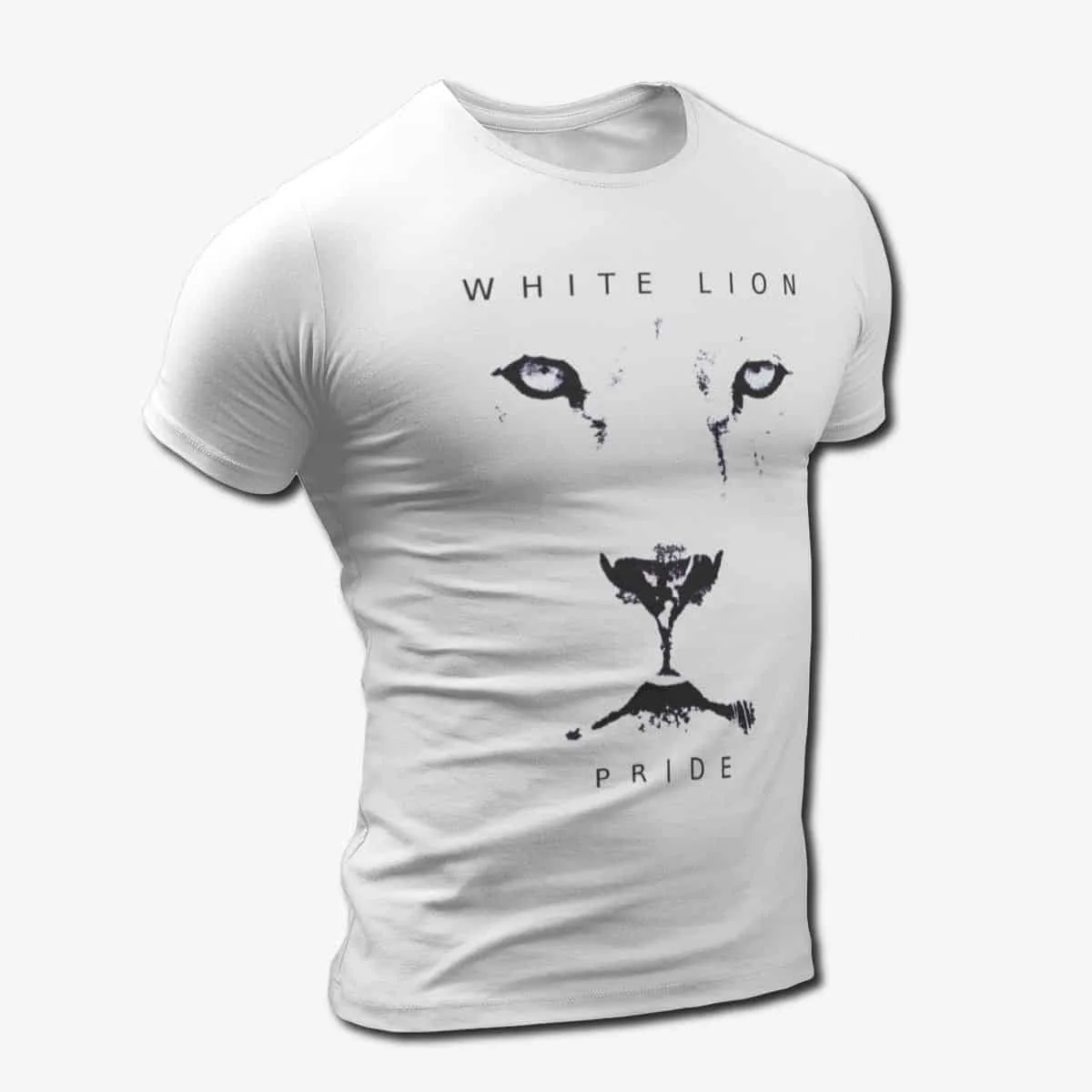 White Lion T-Shirt, White Lion Pride Tee, Hard Rock, Heavy Metal Merch