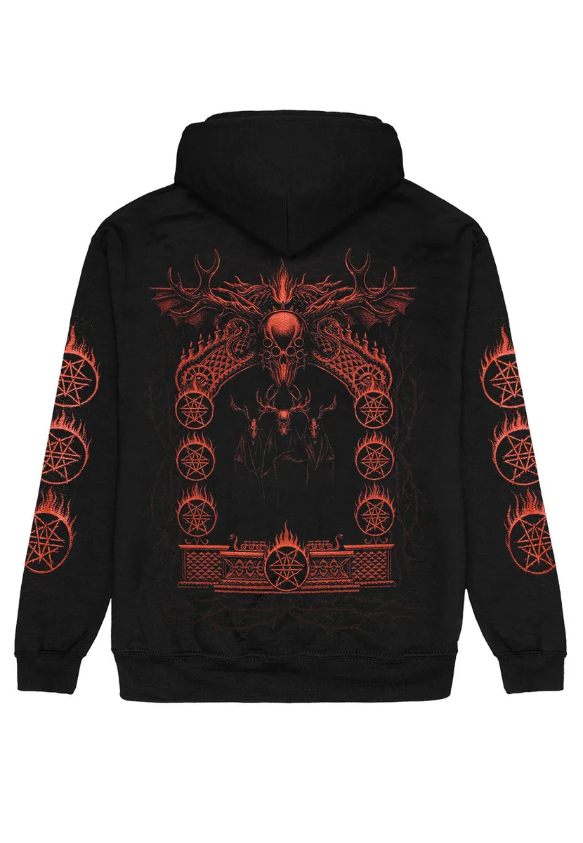 Whitechapel Flaming Cult Hoodie