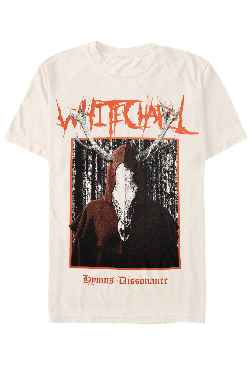 Whitechapel Hymns Of Dissonance Natural T-Shirt