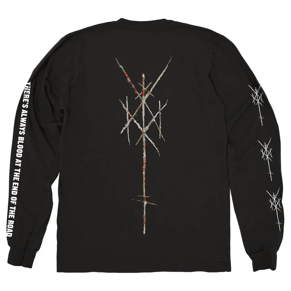 WIEGEDOOD "There's Always Blood At The End Of The Road" Longsleeve Long Sleeve