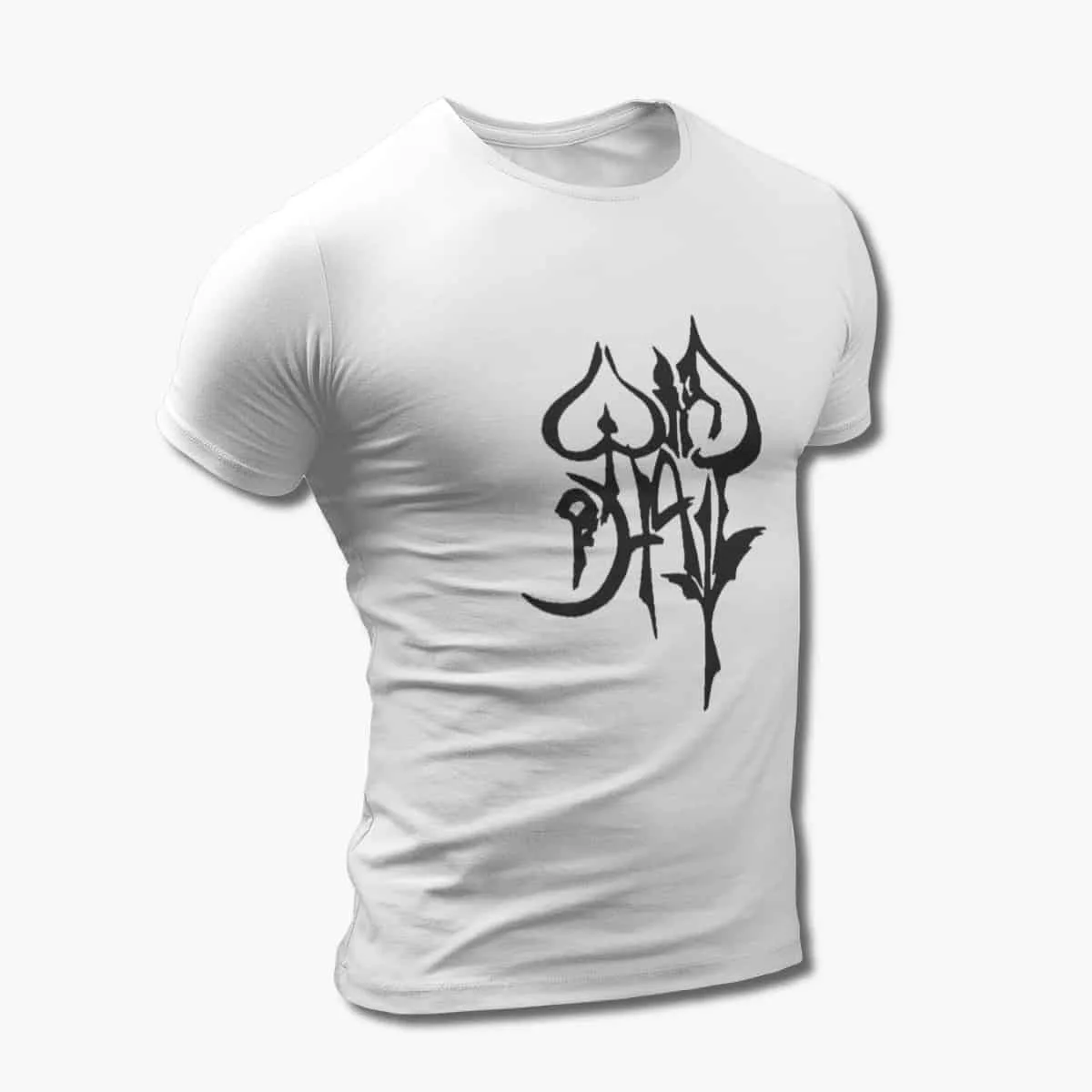 Wind of Hate T-Shirt, Wind of Hate Logo White T-Shirt, Progressive Heavy Metal Merchandise